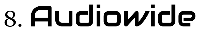 Font 8 Audiowide