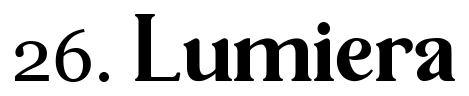 Font 26 Lumiera